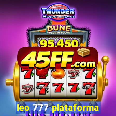 leo 777 plataforma